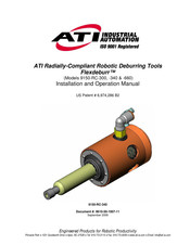 ATI Technologies Flexdeburr 9150-RC-300 Series Installation And Operation Manual