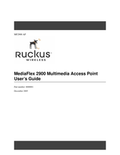 Ruckus Wireless MediaFlex 2900 User Manual