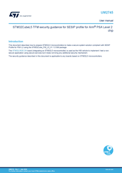 ST STM32CubeL5 User Manual
