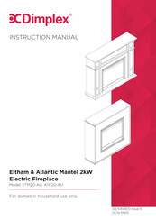 Dimplex Eltham Mantel 2kW Instruction Manual