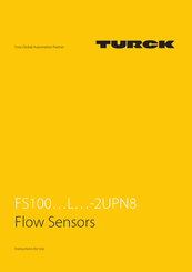 turck FS100 L Series Instructions For Use Manual