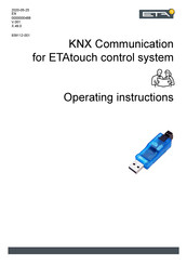 eta KNX Operating Instructions Manual