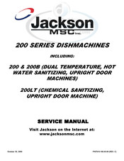 Jackson MSC 200 Series Service Manual