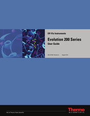 Thermo Scientific Evolution 260 Bio User Manual