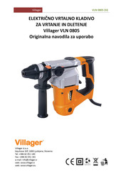 Villager VLN 0805 Original Instruction Manual