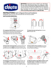 Chicco MyFit Softgoods Instructions Manual