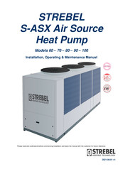 Strebel S-ASX Series Installation Operating & Maintenance Manual