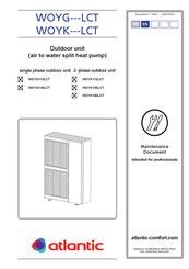 Atlantic WOYG LCT Series Maintenance Document