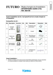 Tonna Futuro 683100 Safety & Operating Instructions Manual