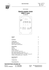 WESTERSTRAND 121346-00 User Manual