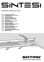 Battipav 40183 Operating Instructions Manual