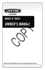 Lifetime 90421 Owner's Manual