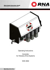 RNA ESK 2002-16 Operating Instructions Manual