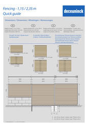 deceuninck Fencing Quick Manual