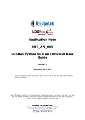 Bridgetek LDSBus BRT AN 080 User Manual