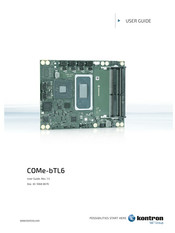 S&T Kontron COMe-bTL6 E2 User Manual