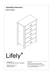 Lifely Sven SV T5B7410-WW Assembly Instruction Manual