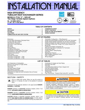 Unitary products group P XU-V/G9V-UP Series Installation Manual