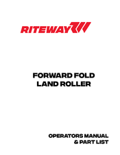 RITEWAY F3-46 Operator's Manual & Parts List