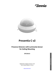 Zennio Presentia C v2 Manual