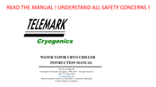 Telemark Cryogenics Instruction Manual