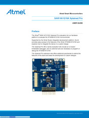 Atmel SAM HA1G16A Xplained Pro User Manual