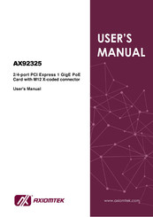 AXIOMTEK AX92325 User Manual