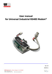 WM Systems Universal Industrial RS485 Modem User Manual