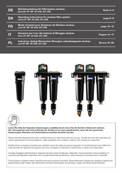 ewo AF 438 Series Operating Instructions Manual
