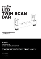 EuroLite LED Twin Scan Bar User Manual