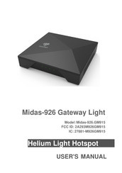 Midas 926 Gateway Light User Manual