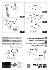 Ib Rubinetterie MagicTouch 250 Fitting Instructions