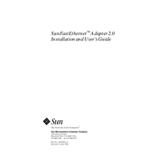 Sun Microsystems SunFastEthernet Adapter 2.0 Installation And User Manual