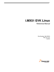 Freescale Semiconductor i.MX51 EVK Reference Manual