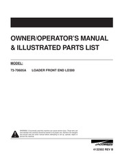 Jacobsen LD300 Owner/Operator's Manual & Illustrated Parts List