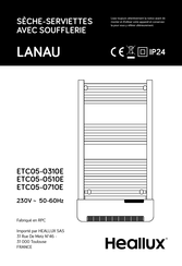 HEALLUX LANAU ETC05-0710E Assembly Sheet