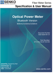 SENKO Fiber Meter Series Specification & User Manual