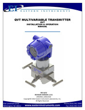 EI QVT Installation & Operation Manual