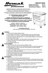 Homak BK06043500 Owner's Manual & Operating Instructions