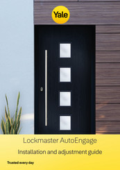 Yale Lockmaster AutoEngage Installation And Adjustment Manual