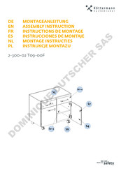 Kottermann 2-300-02 T09-00F Assembly Instruction Manual