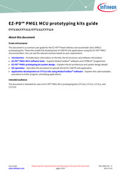 Infineon EZ-PD PMG1 Manual