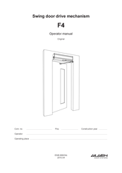 GILGEN F4 Operator's Manual