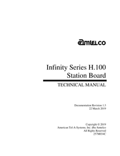 Amtelco Infinity H.100 Series Technical Manual