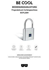 Be Cool BCPL22M1 Operating Instructions Manual
