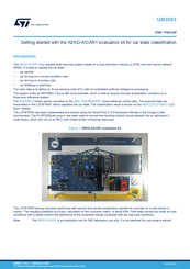 ST AEKD-AICAR1 User Manual