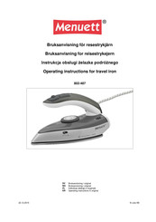 Menuett 802-487 Operating Instructions Manual