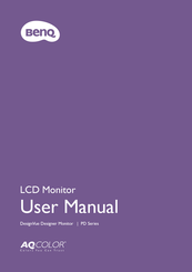 BenQ DesignVue PD Series User Manual