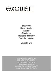 Exquisit MS3003 wei Instruction Manual