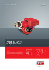 Riello PRESS GV Series Manual
